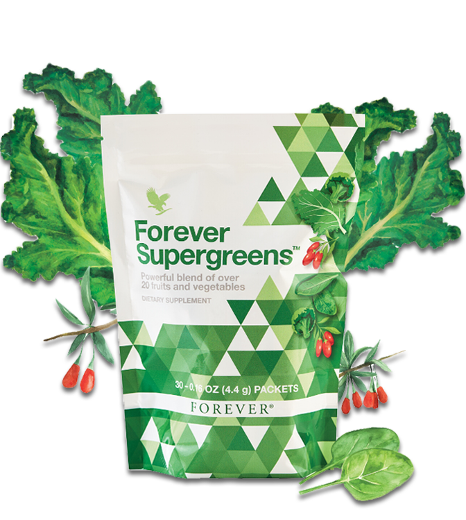 Forever Supergreens product